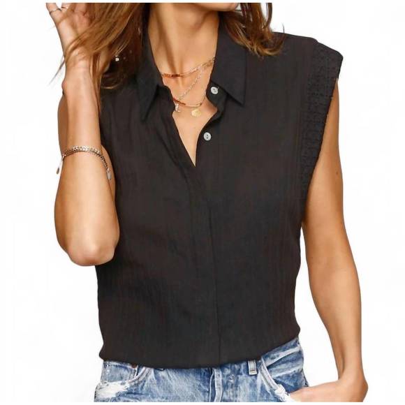 NEW HEARTLOOM aiello top in black - Picture 1 of 4